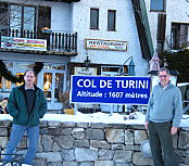 Tea at the Turinin, on our trip into the Maritimes Alps