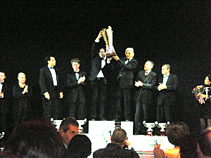 Sala and Torlasco take the winners trophy for Italy